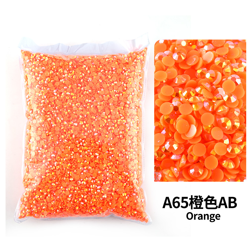 Nail Art Orange - Laranja ab atacado resina em massa