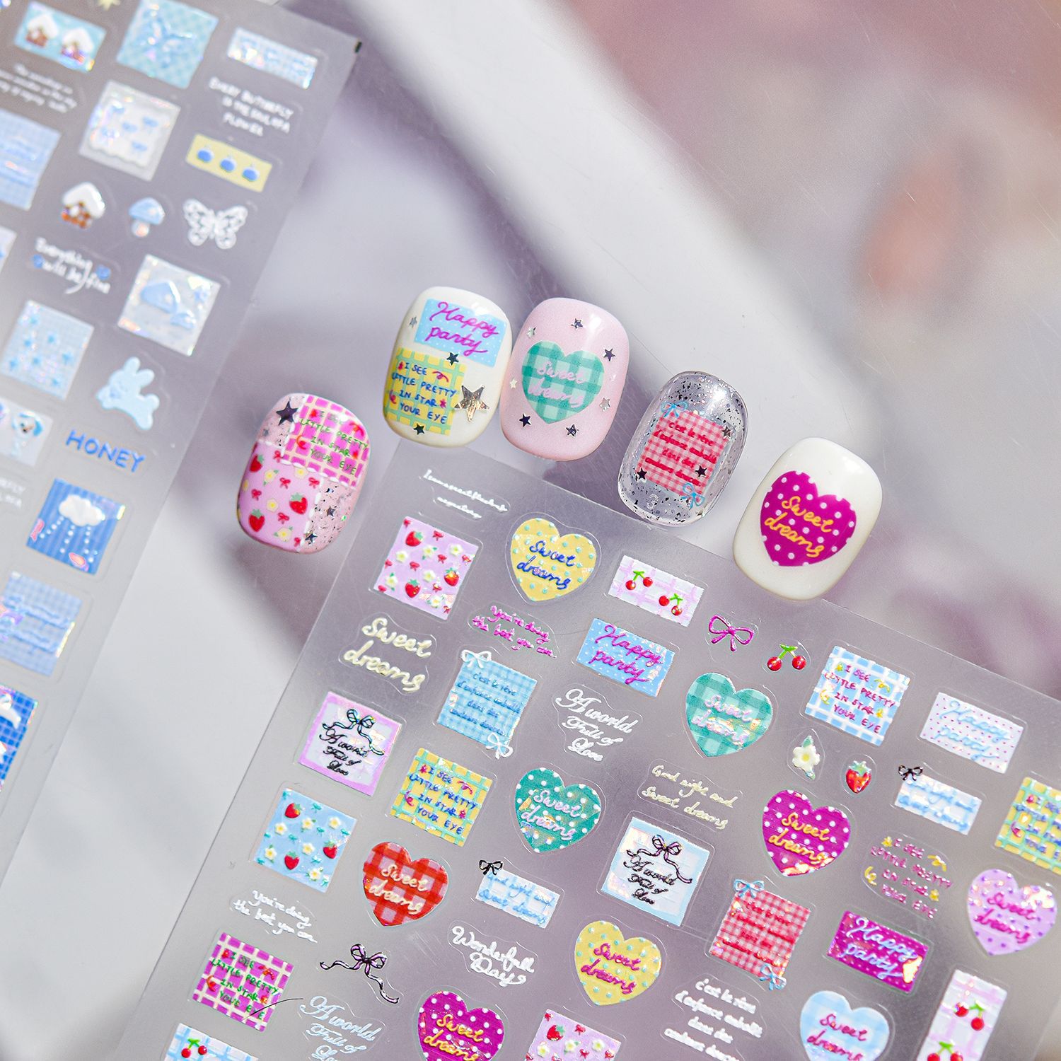 Adesivos de Unha Shell Light,  - Nail Art Valentines Day avaliação e preço