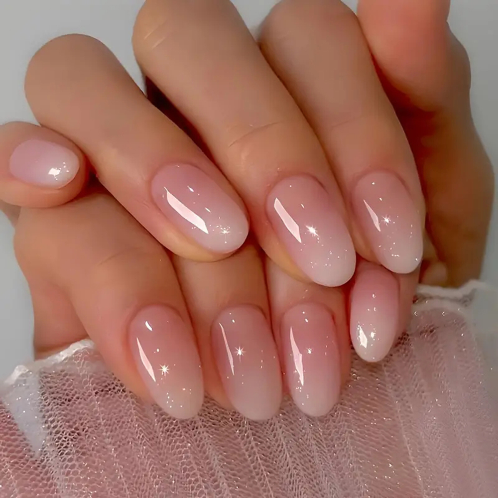 Artag 24 pçs médio amêndoa cha - Nail Art Pink avaliação e preço