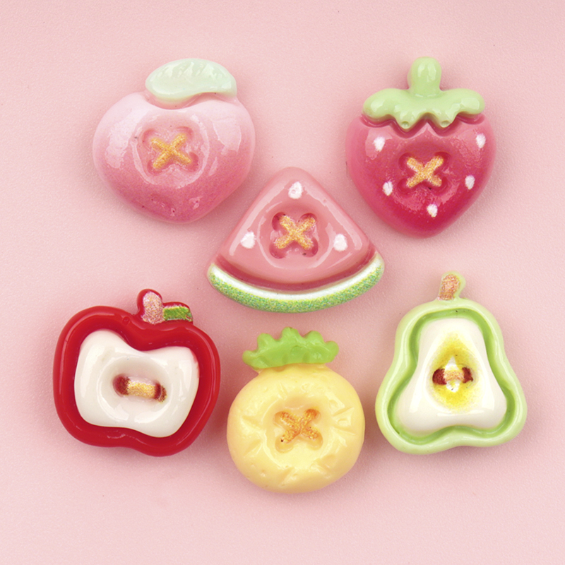 50/500 pçs mini simulado fruta - Nail Art Ombre avaliação e preço