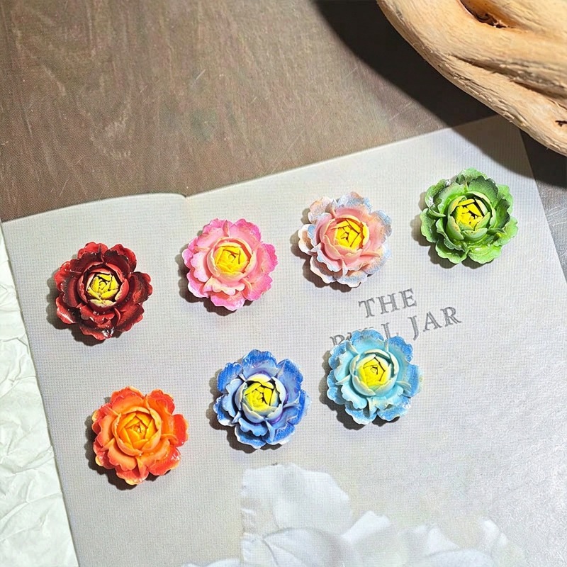 50 peças de cabochões de resin - Nail Art Ombre avaliação e preço