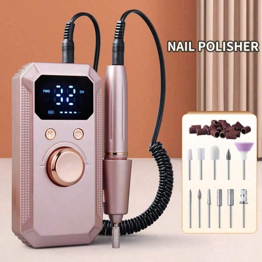 Lixadeira Elétrica Recarregáve - Nail Drill Machine avaliação e preço