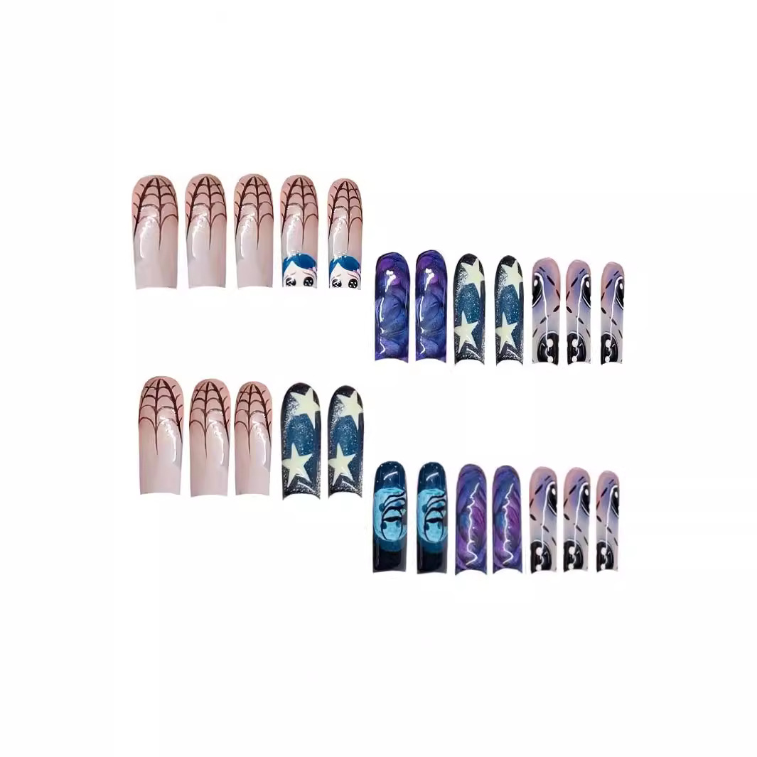 Unhas Postiças Graffiti Destac - Nail Art Press On avaliação e preço